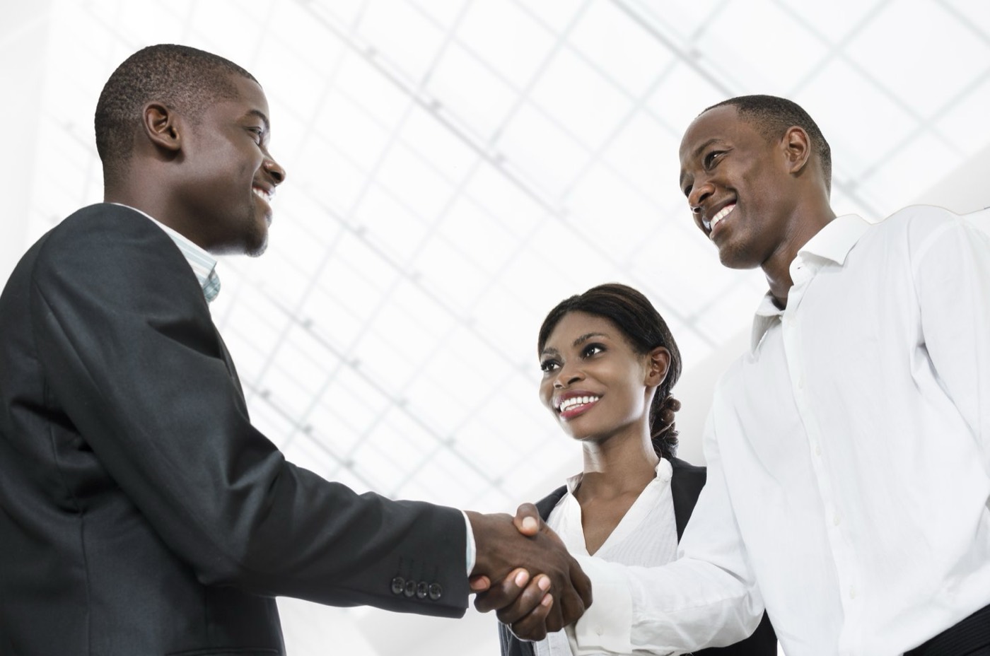 Talcora team agreeing terms with a trade partner